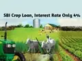 SBI is Offering Special Crop loan to Farmers, Interest Rate Only 4%, Know How to Avail!