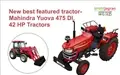 New best featured tractor-Mahindra Yuvo 475 DI, 42 HP Tractors