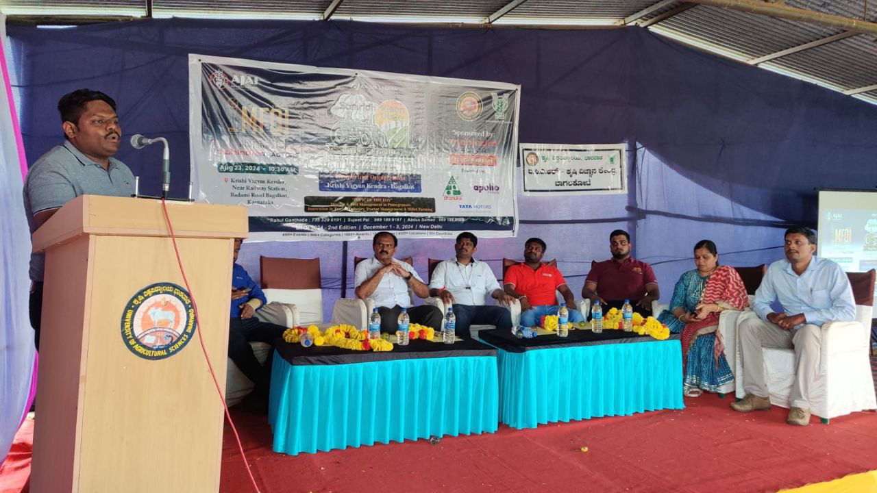 Experts at MFOI Samridh Kisan Utsav, KVK Bagalkot, Karnataka