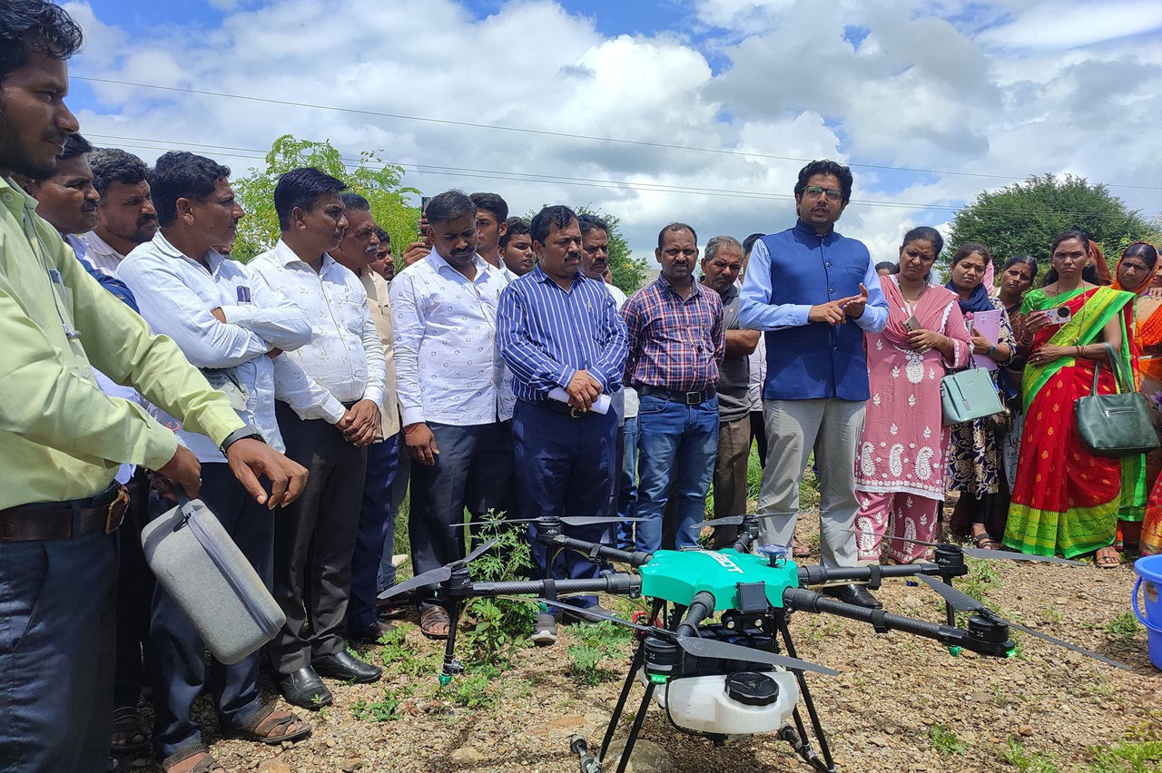 IOTECH at MFOI Samridh Kisan Utsav in Solapur, Maharashtra