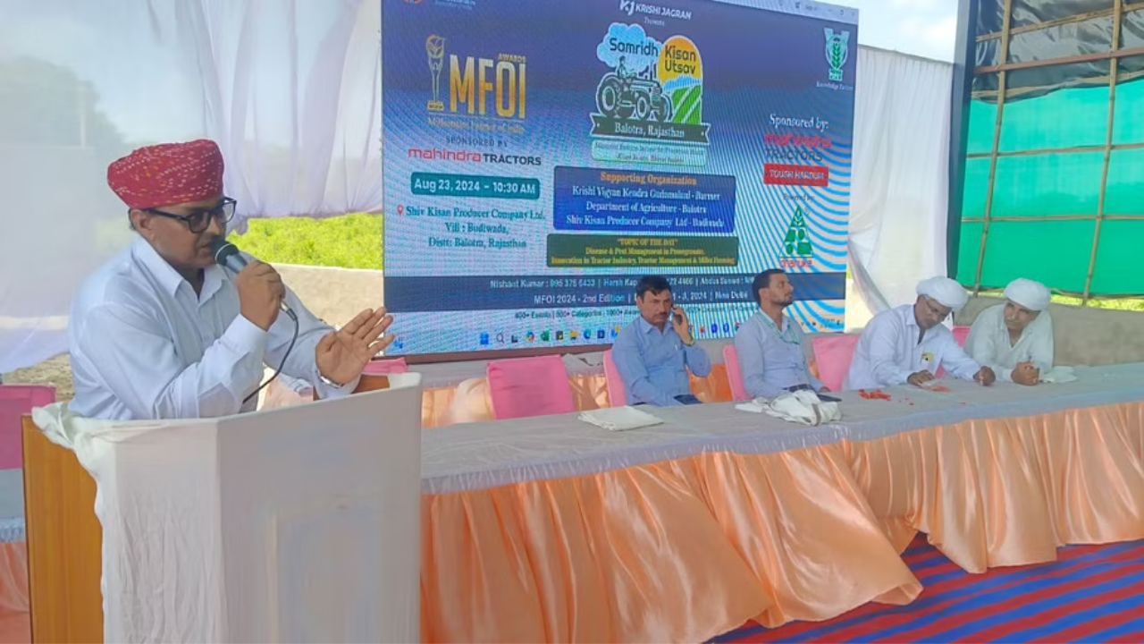 Experts at MFOI Samridh Kisan Utsav, Balotra, Rajasthan