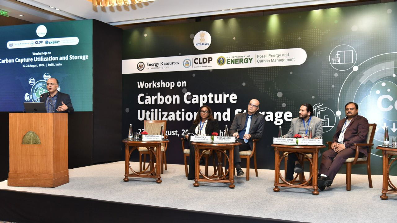 Experts at Workshop on Carbon Capture Utilization and Storage (Photo Source: NITI Ayog)