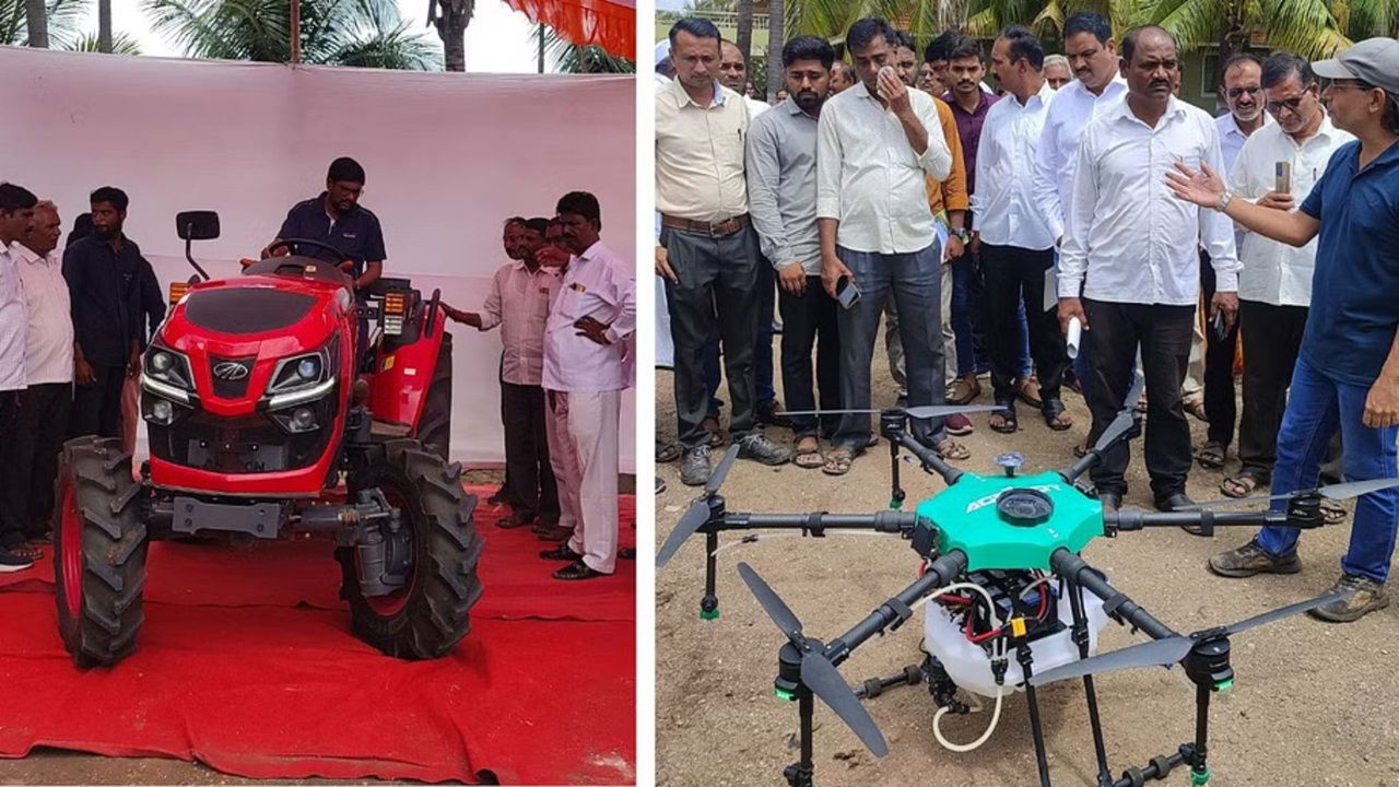 Exhibitions at MFOI Samridh Kisan Utsav 2024 in Baramati, Maharashtra