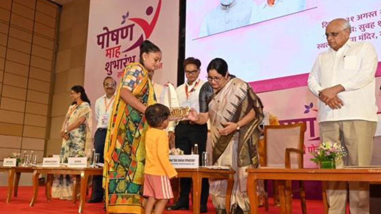 7th Rashtriya Poshan Maah celebration in Gandhinagar, Gujarat (Photo Source: PIB)