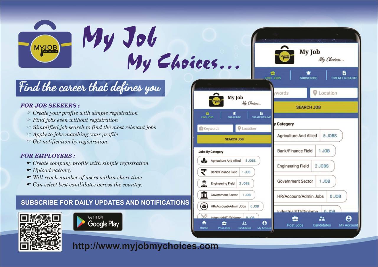 My Job My Choices - Mobile App for Job Seekers in Agriculture