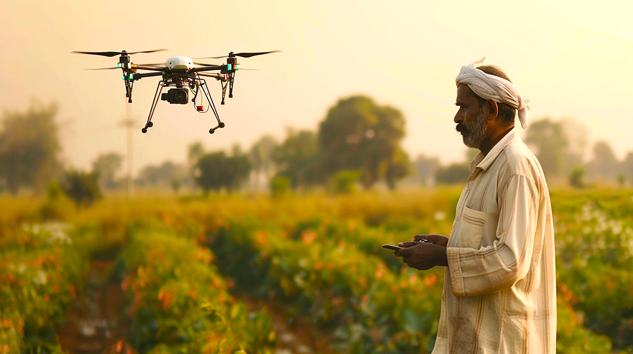 Representational image of Modern Farming (This image is created with AI)