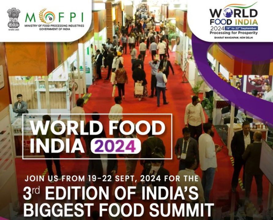 World Food India 2024 is set to be a landmark occasion, creating a dynamic platform for innovation, technology, and sustainability in the food processing sector.