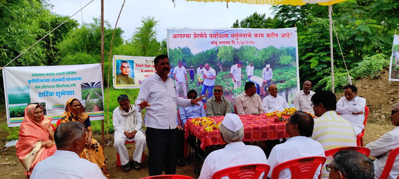 Shivaji Rajput educating others about environment conservation