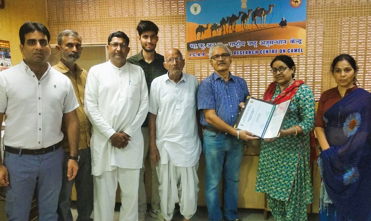 ICAR-NRCC Signs MoU with Khetarpal Industries to Transfer Technology for Camel Milk Ice Cream Production