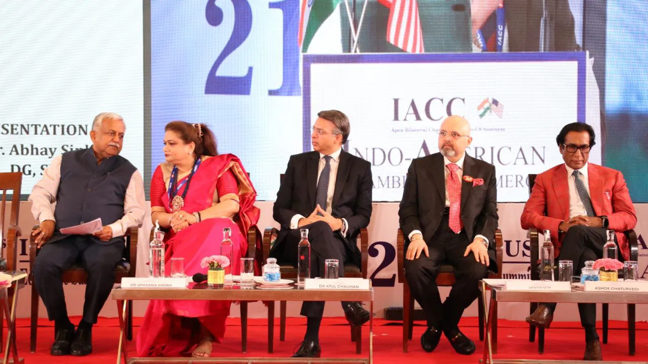 Dignitaries at 21st Indo-US Economic Summit, The Lalit, News Delhi