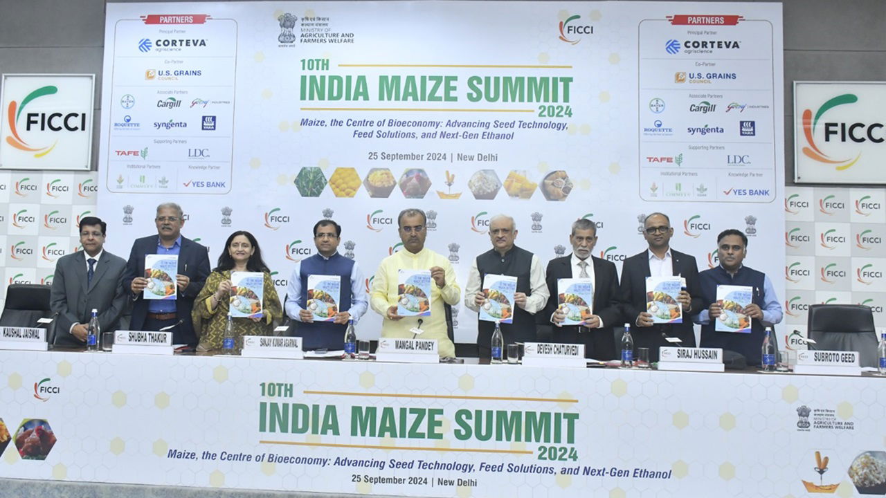 Dignitaries at 10th India Maize Summit 2024