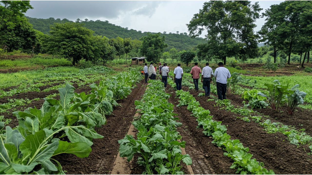 Agritourism can provide farmers with additional income streams through farm tours, farm stays, and selling farm produce (AI-generated Image by Midjourney)