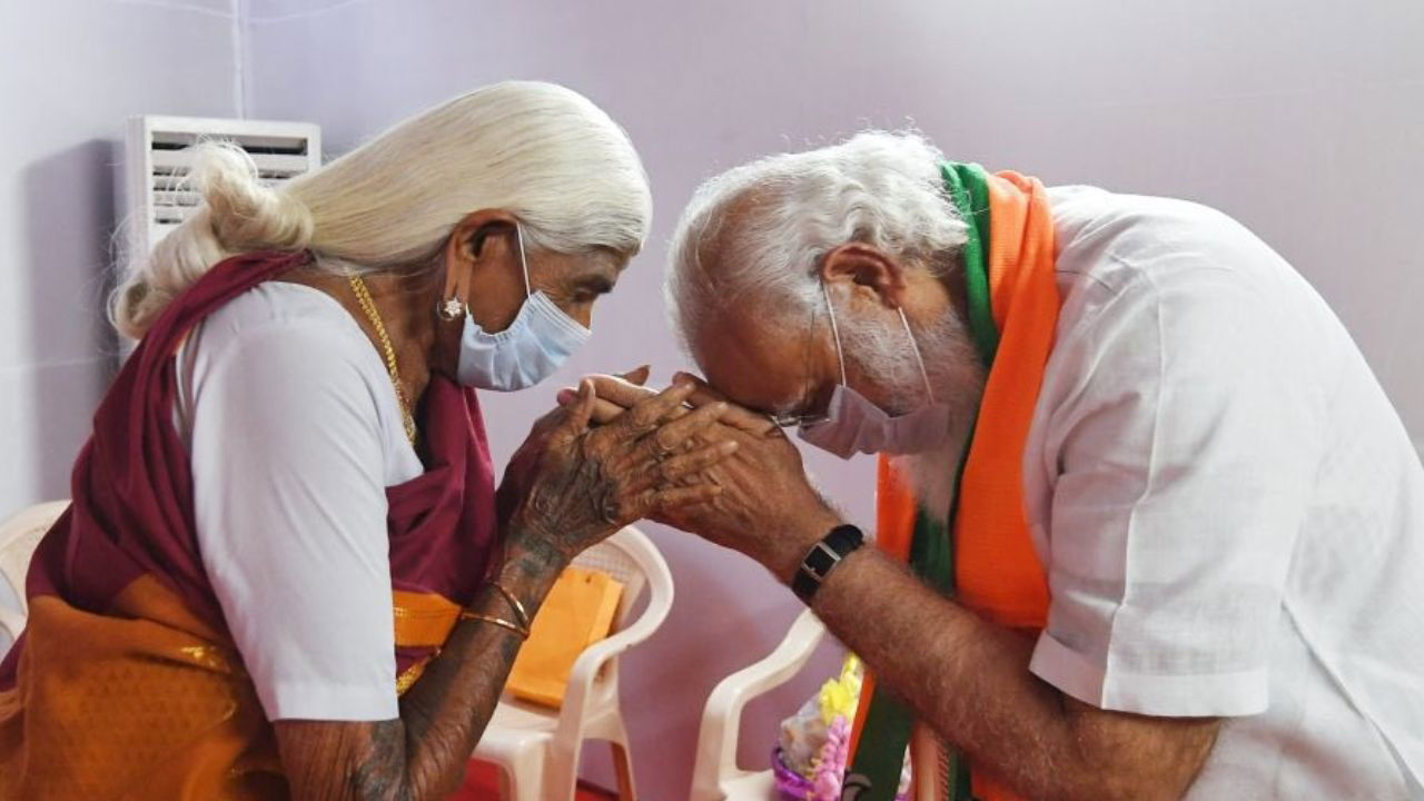 PM Modi Condoles Demise of Padma Shri Awardee Organic Farmer-Pappammal (Photo Source: @narendramodi/X)