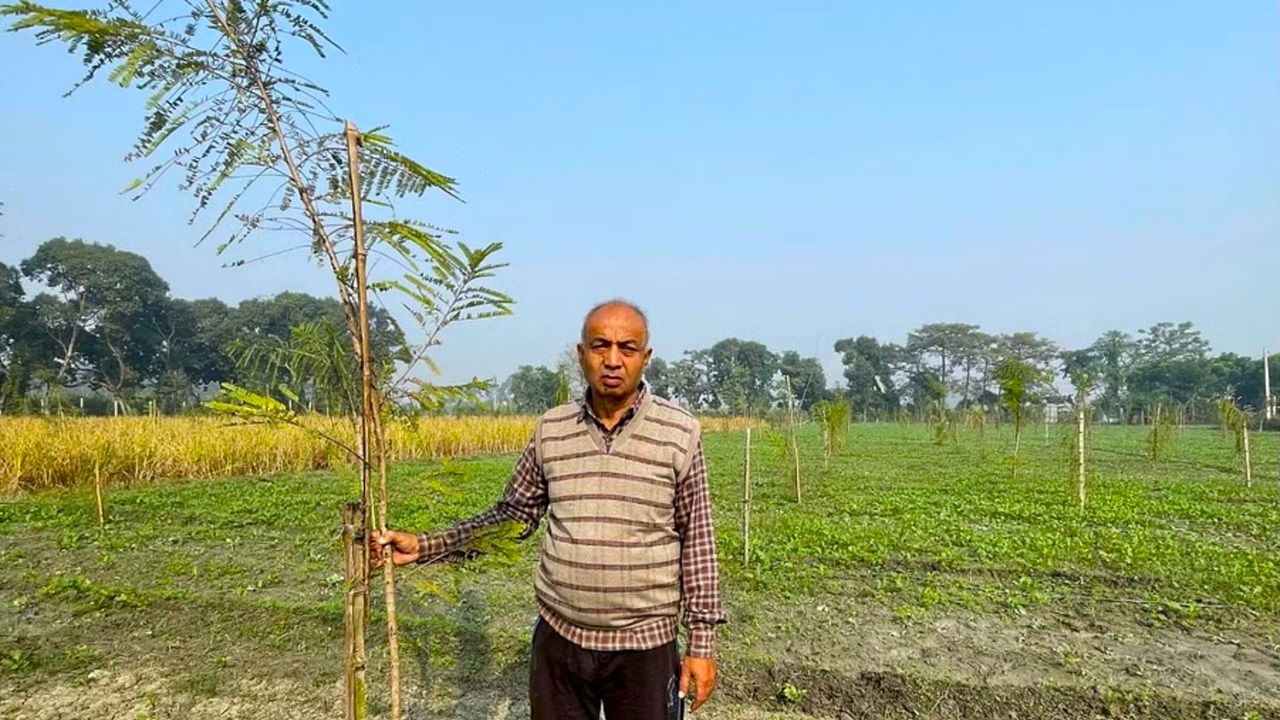 Vinay Kumar, a progressive farmer from Bihar