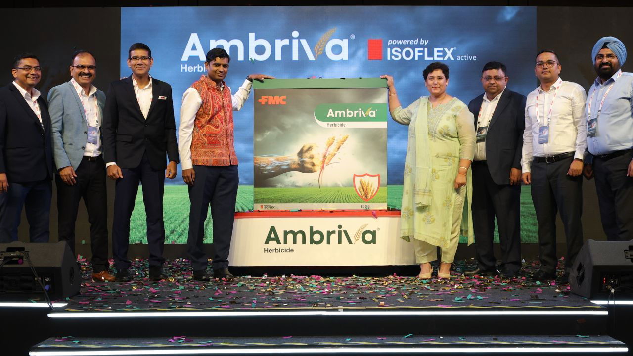 FMC officials during the launch of Ambriva® herbicide for use in wheat in upcoming season