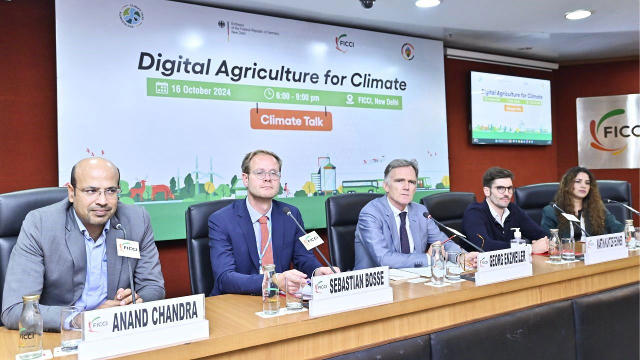 Dignitaries at Climate Talk on ‘Digital Agriculture for Climate’