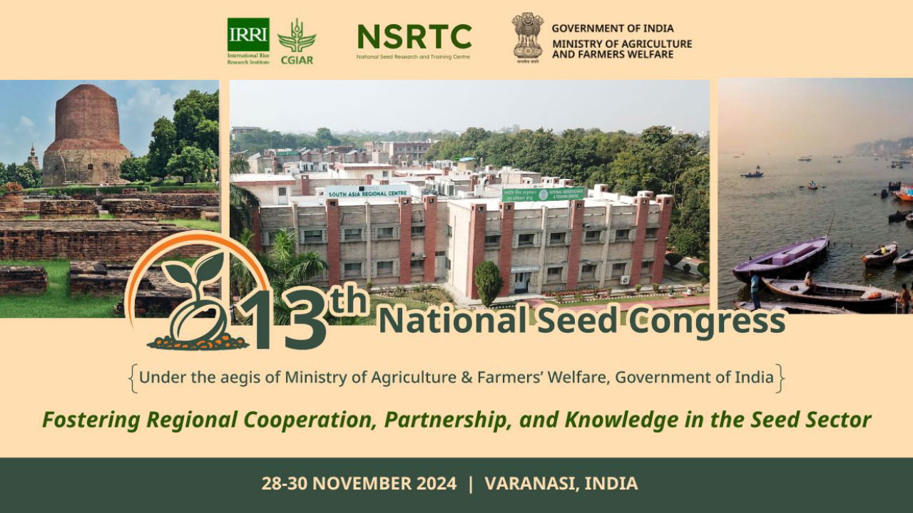 13th National Seed Congress (Photo Source: https://13thnscindia2024.com/)