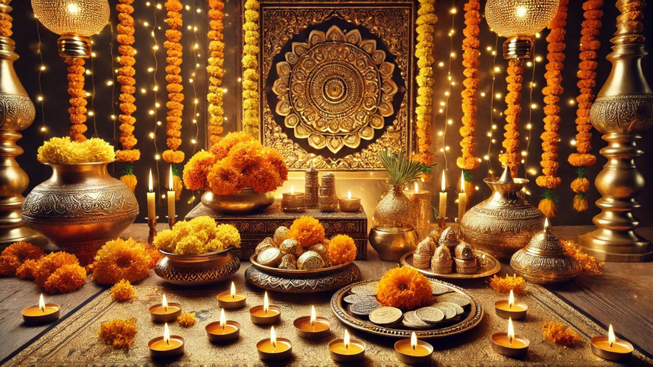 AI-generated representational image of Dhanteras 2024