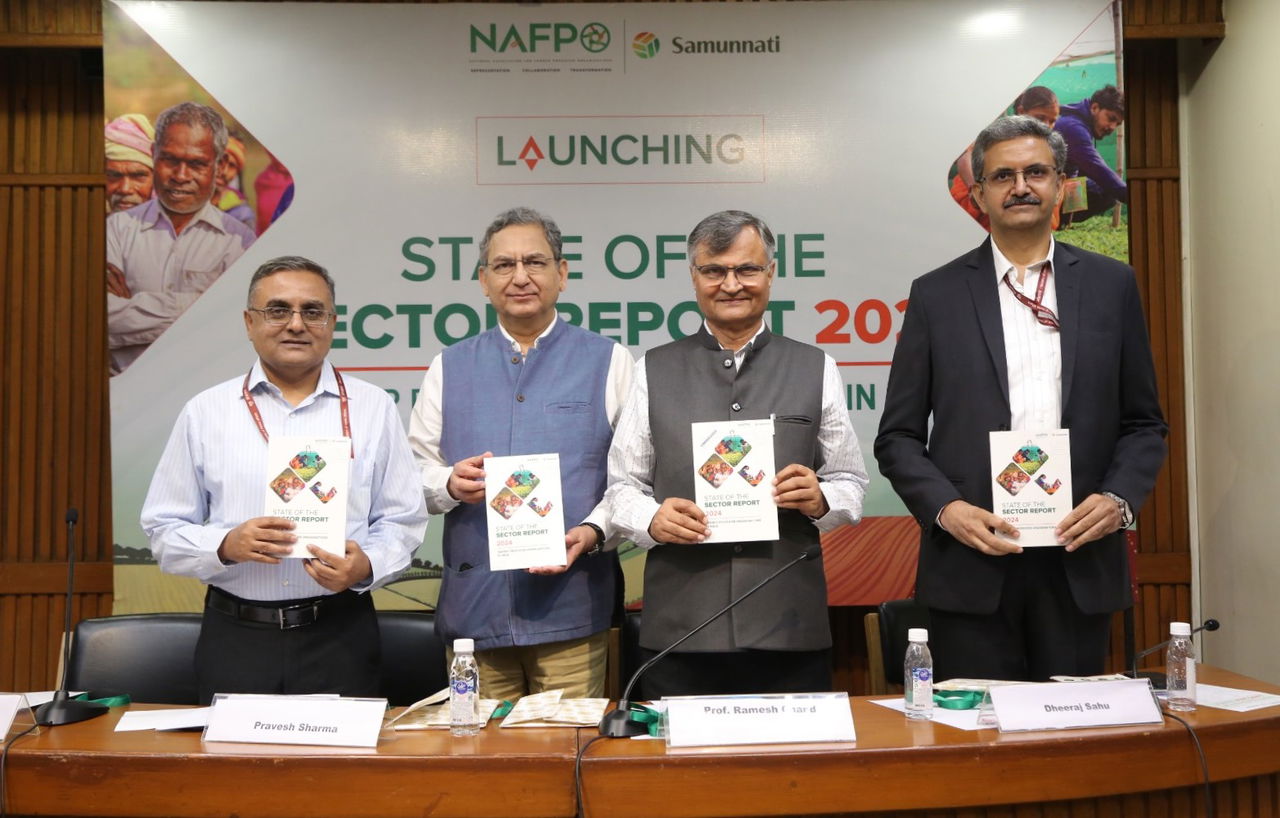 Dignitaries during the launch of State of the Sector Report 2024