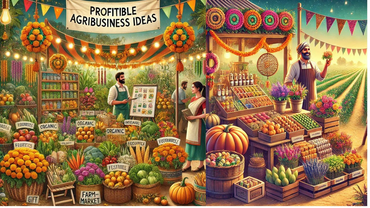 AI generated representational image of Agribusiness ideas during Festive Seasons