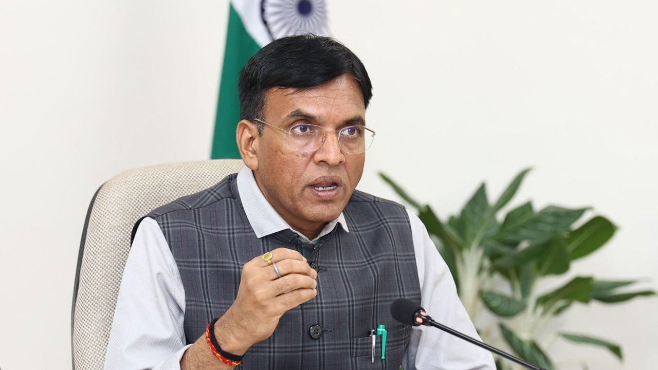 Dr. Mansukh Mandaviya, Union Minister of Labour & Employment and Youth Affairs & Sports (Photo Source: @mansukhmandviya/X)