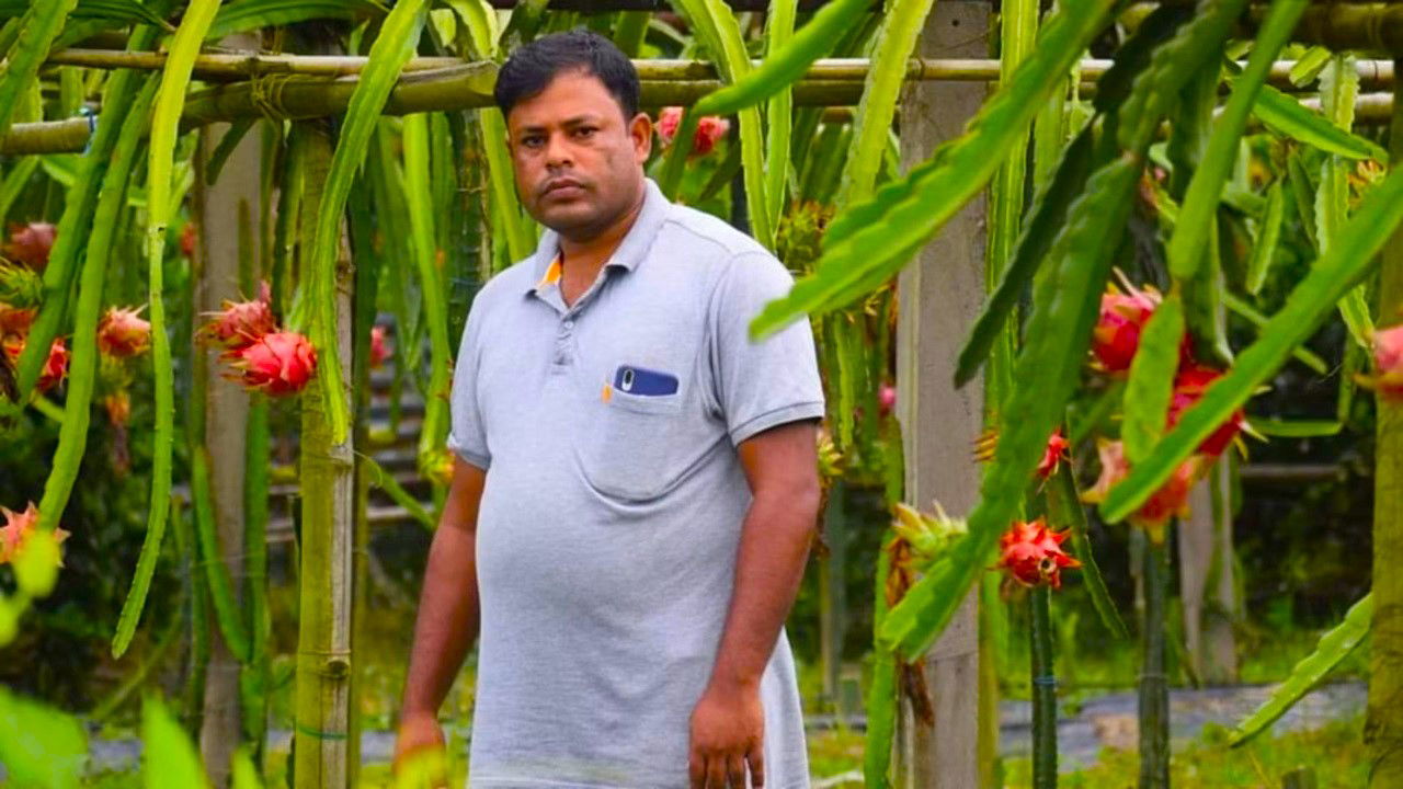 Assam Progressive Farmer, Akbar Ali Ahmed, Earns Over Rs 1 Crore Annually with Dragon Fruit Farming.