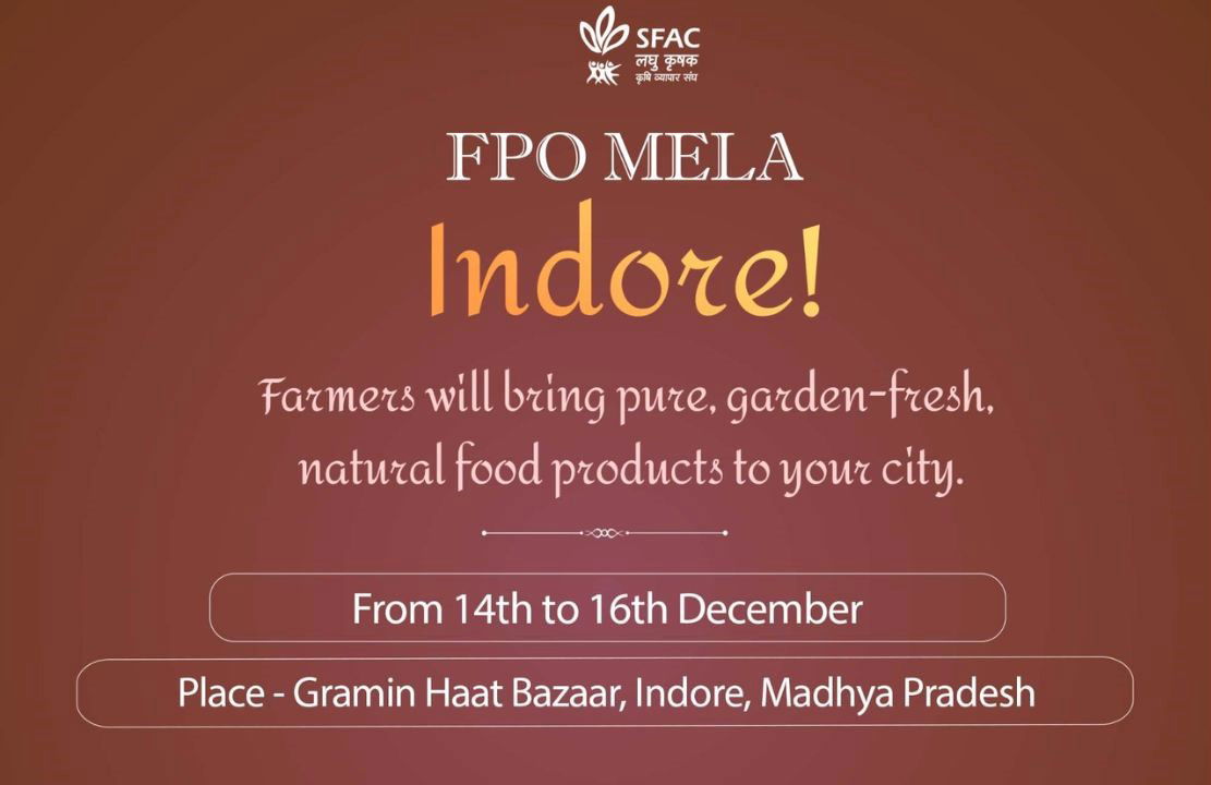 FPO Mela Indore (Representational Image Source: SFAC/X)