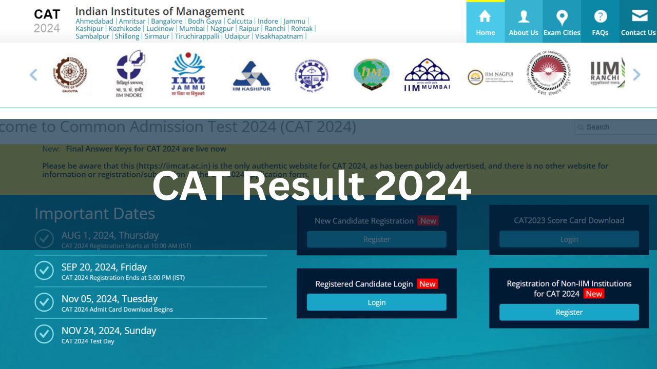 CAT 2024 Results Expected Soon