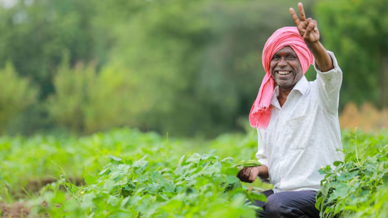 Happy Indian Farmer in his field (Image Source: Freepik)