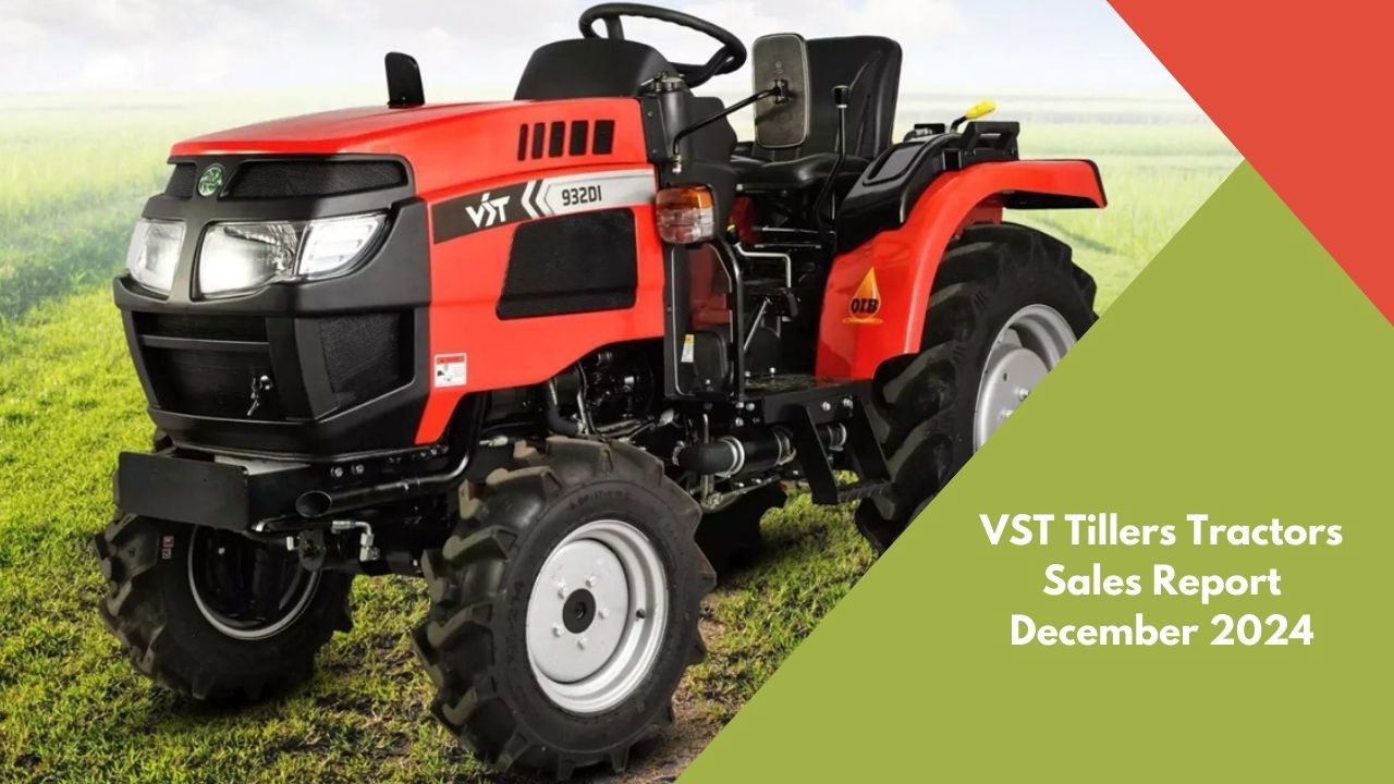 VST Tillers Tractors Sales Report December 2024