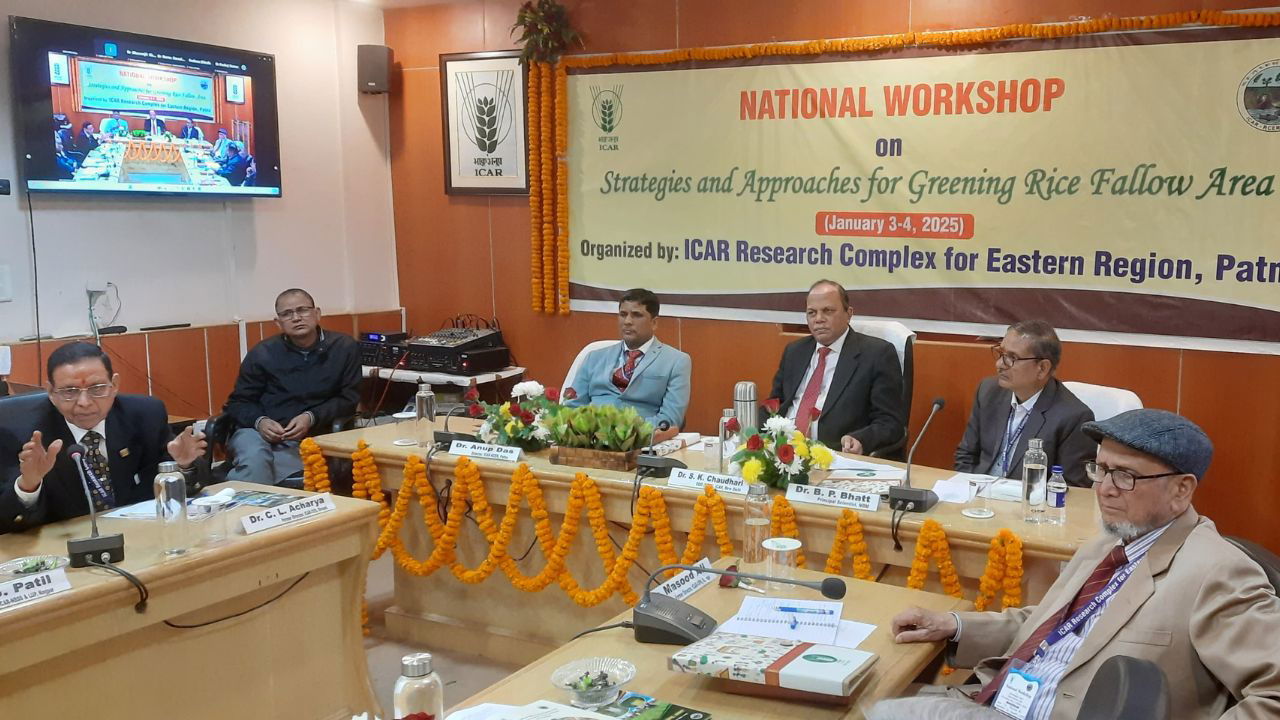 Glimpse of national workshop at ICAR-Research Complex for Eastern Region, Patna, Bihar