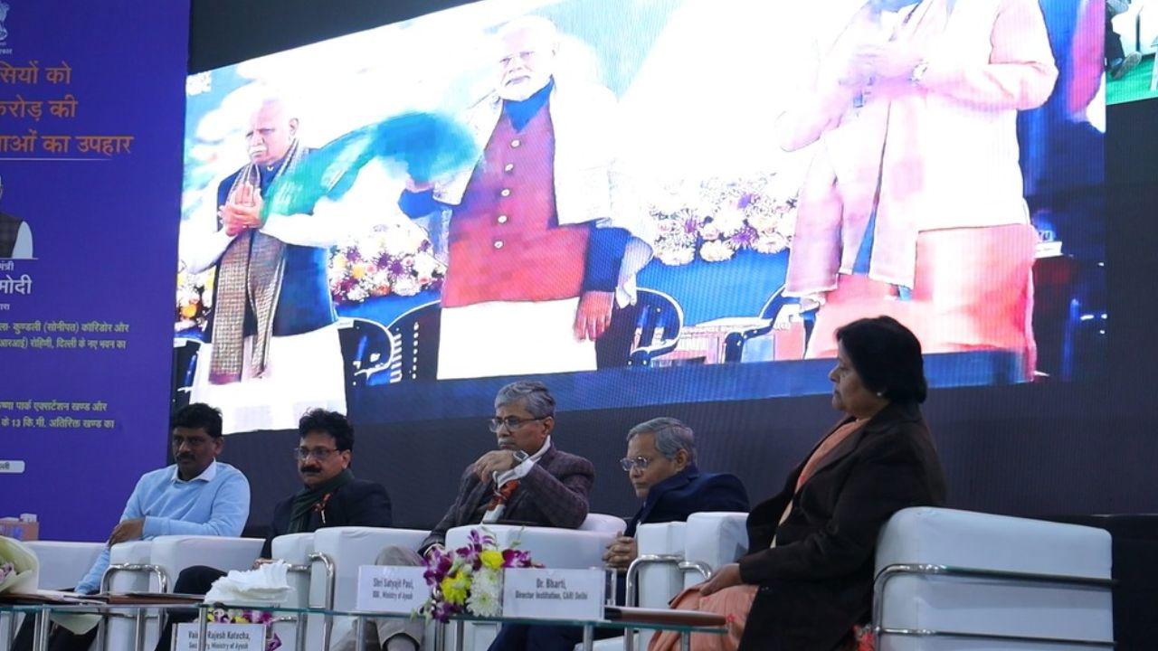 Prime Minister Narendra Modi virtually laying the foundation stone for the Central Ayurveda Research Institute (CARI) (Photo Source: @moayush/X)