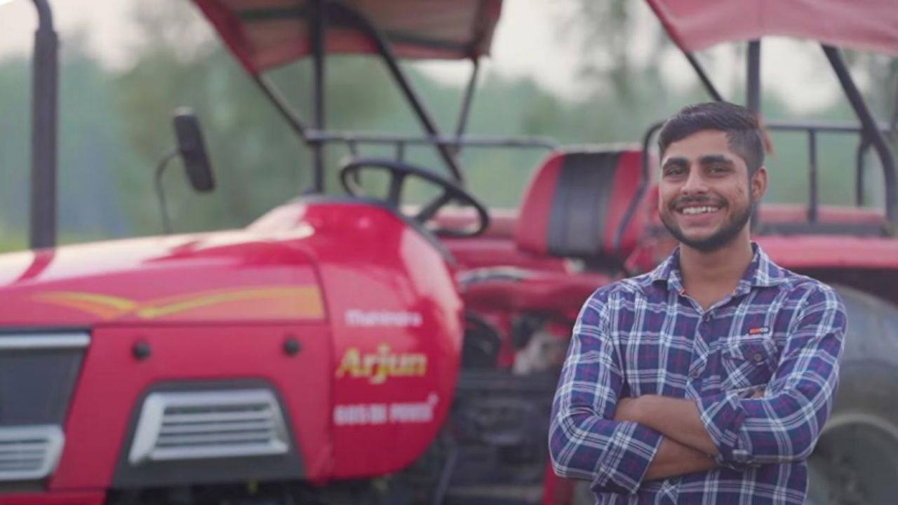 Abhishek Tyagi, a progressive farmer