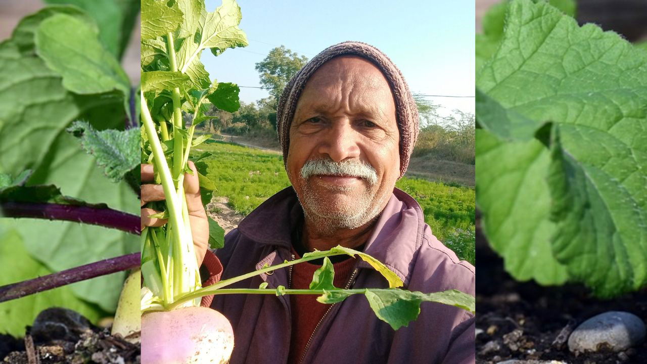 Dinesh Gurjar, progressive farmer from Rajasthan