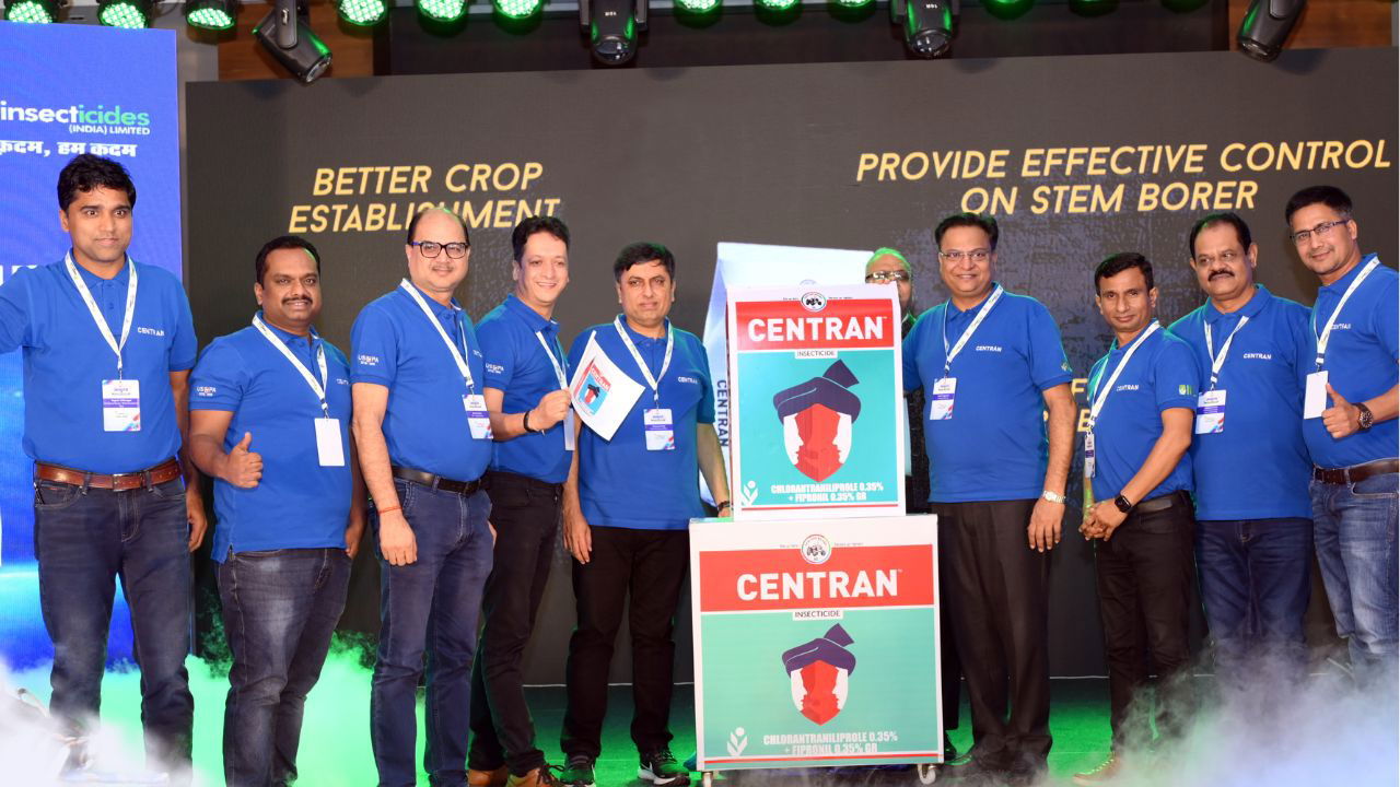 IIL officials during the launch of revolutionary insecticide- 'Centran'