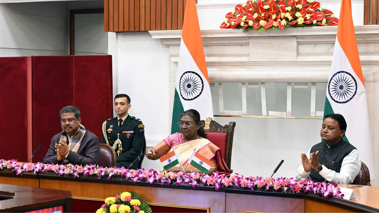 President Droupadi Murmu virtually inaugurates OMFED's initiatives from Rashtrapati Bhavan