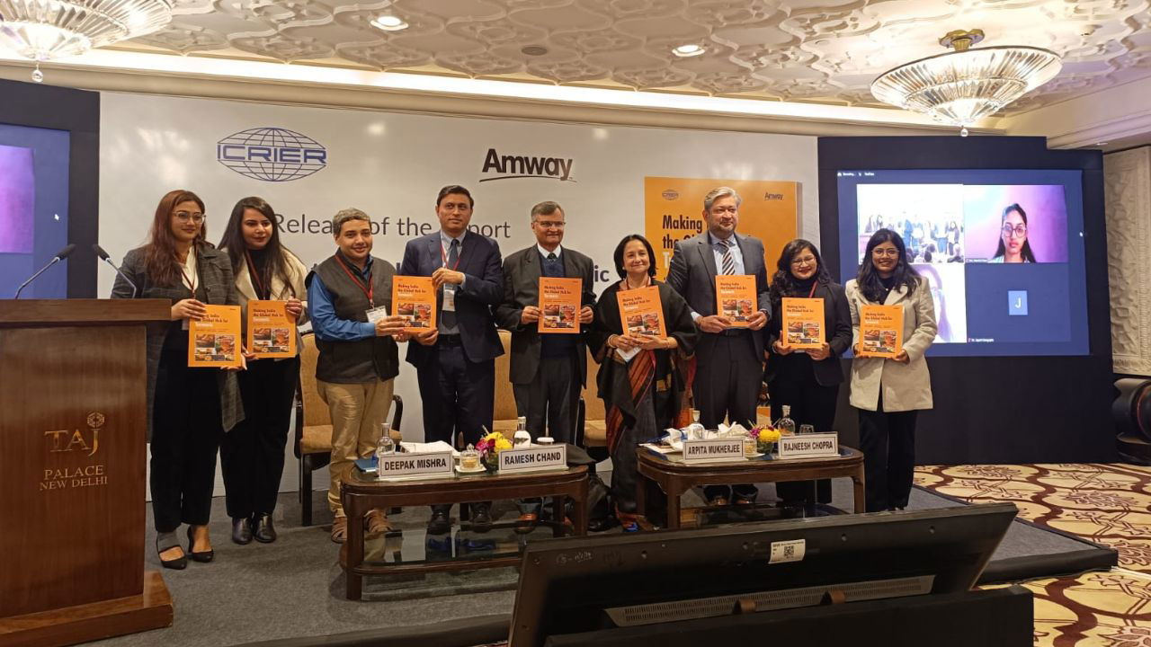 Release of ICRIER-Amway Report on “Making India the Global Hub for Turmeric”