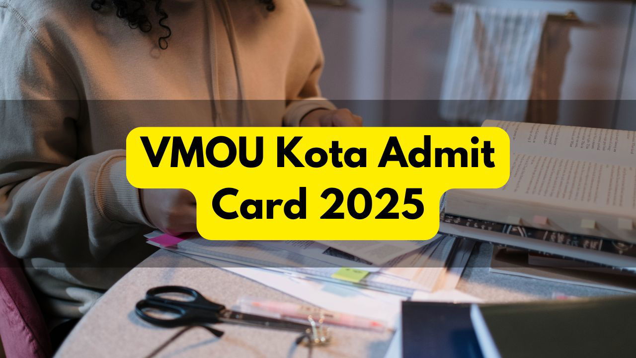 VMOU Kota Admit Cards for December 2024 TEE Released at vmou.ac.in (Photo Source: Canva)