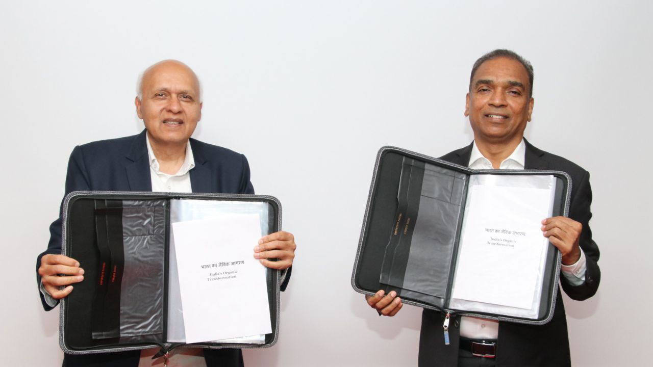 Dr. Ajay Ranka, Chairman and Managing Director of Zydex Group, and MC Dominic, Founder and Editor-in-Chief of Krishi Jagran and Agriculture World