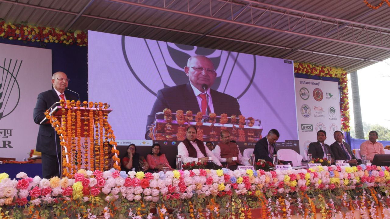 Padma Bhushan Dr. R.S. Paroda, Chairman of the Trust for Advancement of Agricultural Sciences (TAAS) at ICAR-RCER silver jubilee celebration (Image Credit: ICAR-RCER)