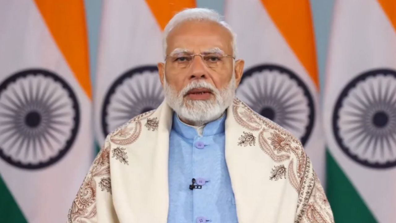 Prime Minister Narendra Modi will deliver a virtual keynote address at 12:30 PM.