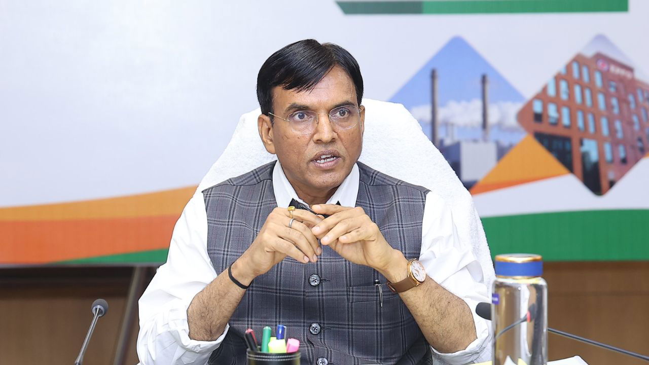 Union Minister for Labour & Employment and Youth Affairs & Sports, Dr. Mansukh Mandaviya, at the 237th meeting of the CBT in New Delhi (Photo Source: @mansukhmandviya/X)