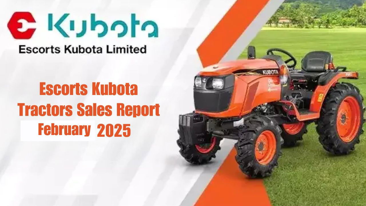 Domestic tractor sales in February 2025 were at 7,968 tractors registering a growth of 9.6% as against 7,269 tractors in February 2024.