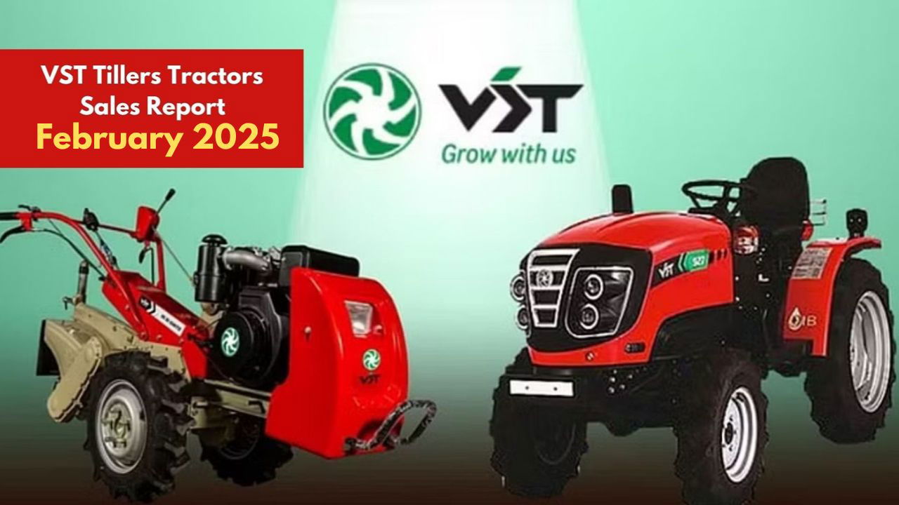 VST Tillers Tractors sold 2,952 units in February 2025, bringing the year-to-date total to 30,076 units.