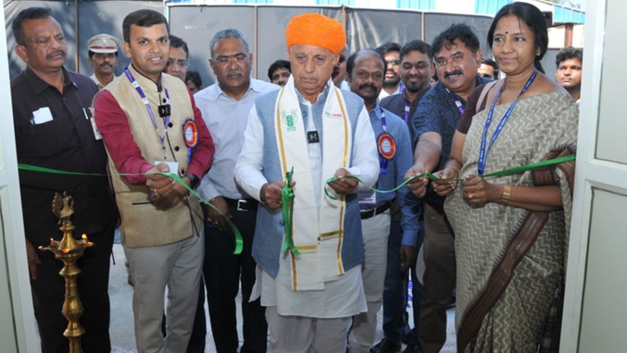 Union Minister of State for Agriculture and Farmers Welfare, Bhagirath Choudhary, along with other officials at the inauguration ceremony. (Photo Source: ICAR)