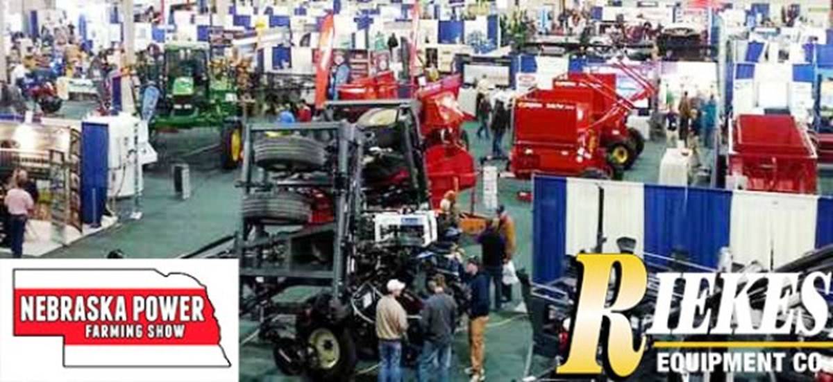 Nebraska power farming show More than 60 new products at display.