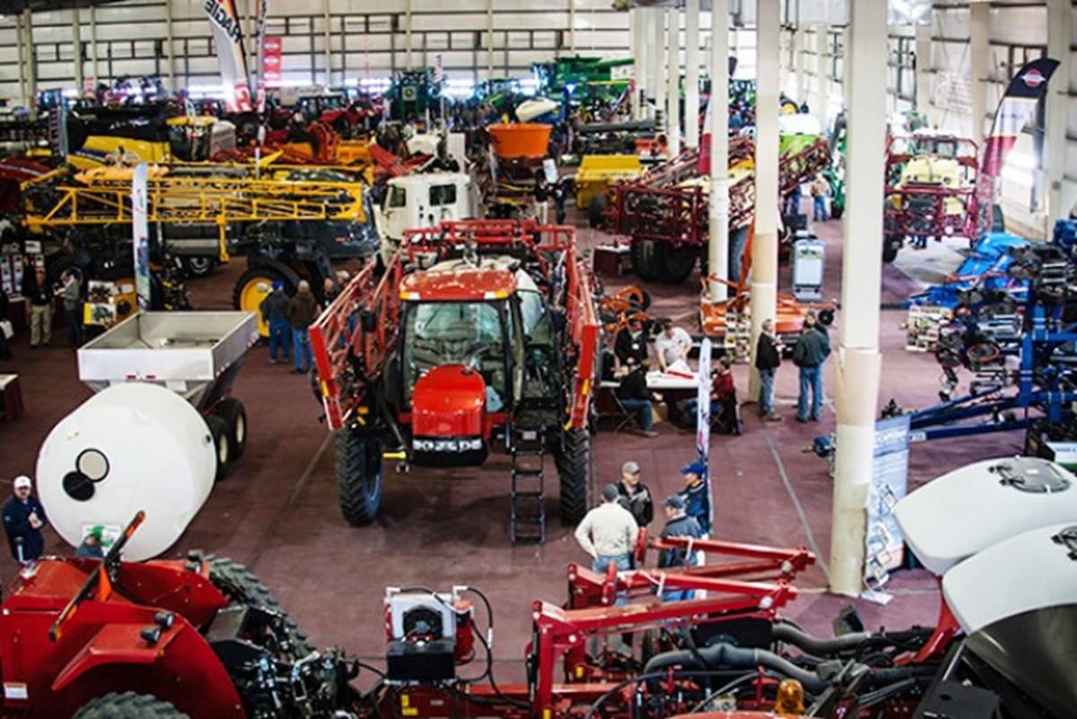 Nebraska power farming show More than 60 new products at display.