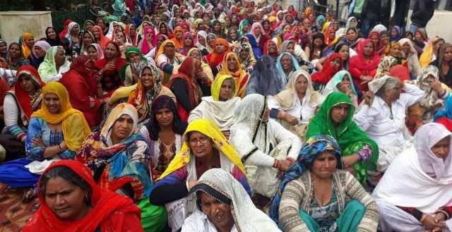 farmers protest