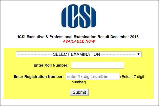 ICSI CS Result