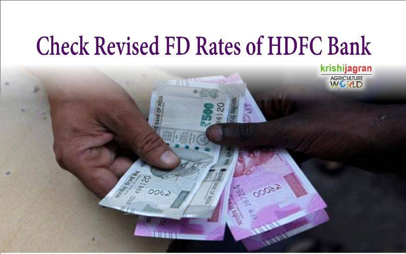 fixed deposit interest rates for hdfc bank